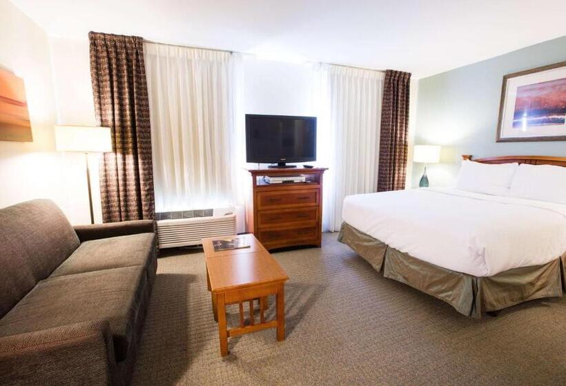 带大床的套房, Sonesta Es Suites Austin The Domain Area