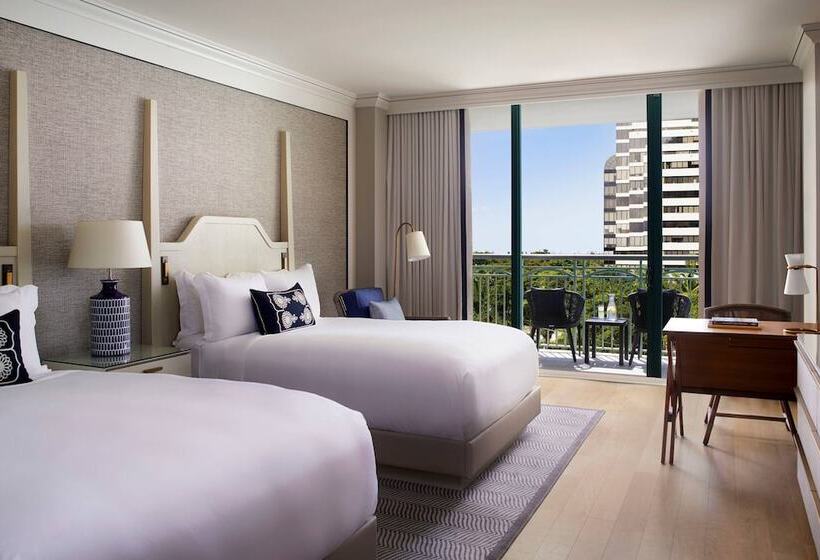 اتاق استاندارد با تخت دوبل و چشم‌انداز, The Ritzcarlton Coconut Grove, Miami