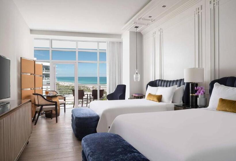 ２ダブルベッドのスタンダードルーム, The Ritzcarlton, South Beach