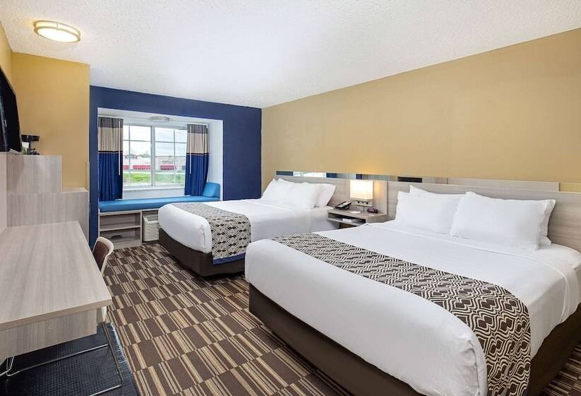 اتاق استاندارد با 2 تخت دوبل, Microtel Inn & Suites By Wyndham Dry Ridge