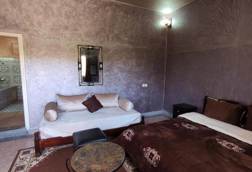 اتاق استاندارد با چشم‌انداز باغ, Camping Le Soleil Tinghir
