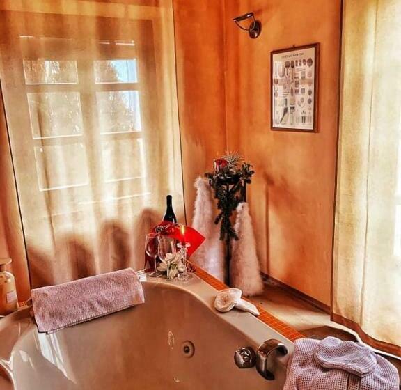 اتاق استاندارد با چشم‌انداز استخر, Spineto House