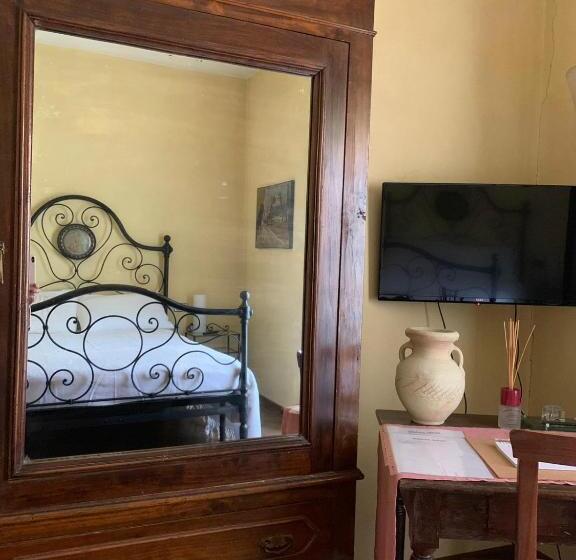اتاق استاندارد با چشم‌انداز استخر, Spineto House