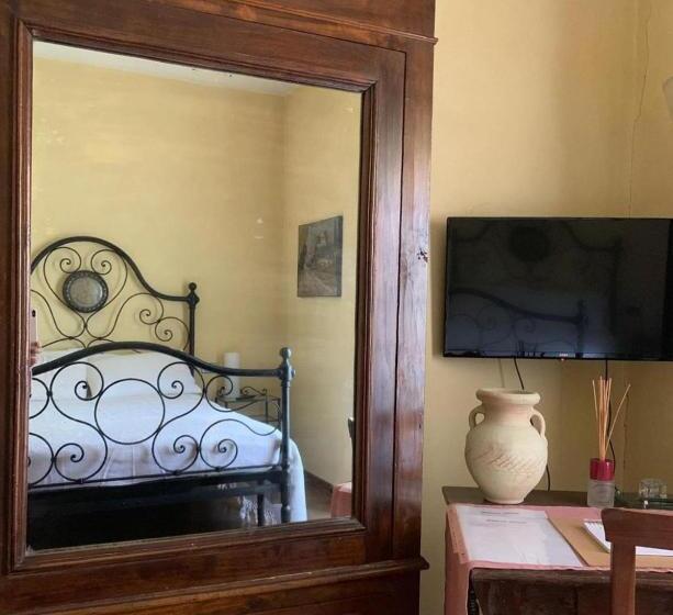 اتاق استاندارد با چشم‌انداز استخر, Spineto House