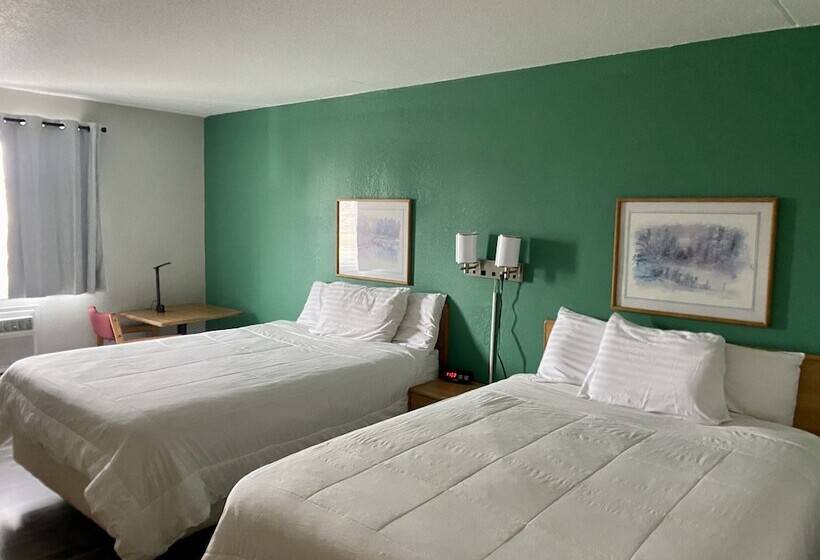 اتاق استاندارد با 2 تخت دوبل, Sauk River Inn & Suites, A Travelodge By Wyndham