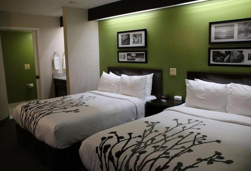 اتاق استاندارد با 2 تخت دوبل, Sleep Inn Near Great Lakes Naval Base