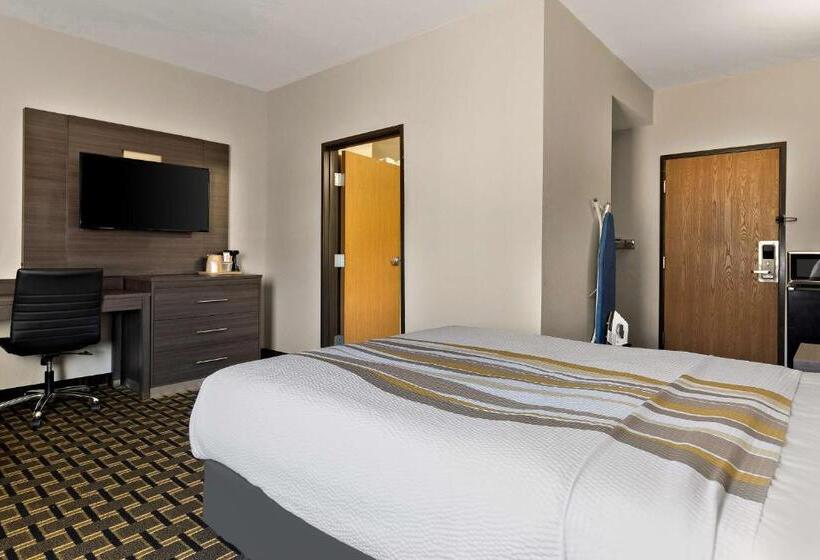 身障者適用クイーンサイズベッドルーム, Surestay Plus  By Best Western Tulsa East