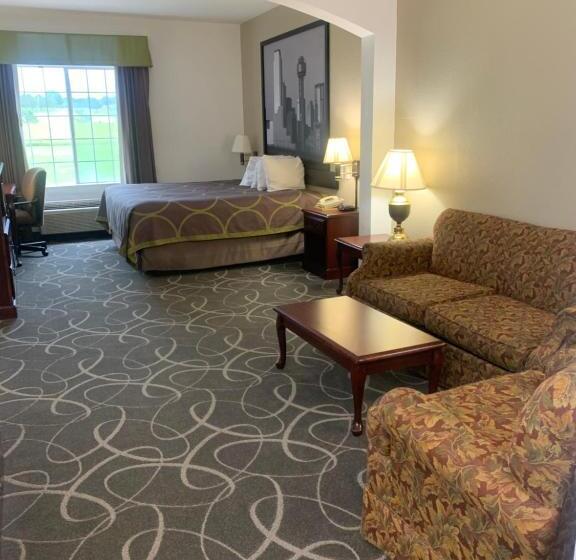اتاق لوکس با تخت بزرگ, Super 8 By Wyndham Hillsboro Tx