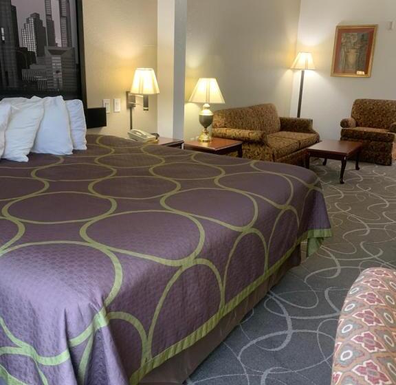 اتاق لوکس با تخت بزرگ, Super 8 By Wyndham Hillsboro Tx