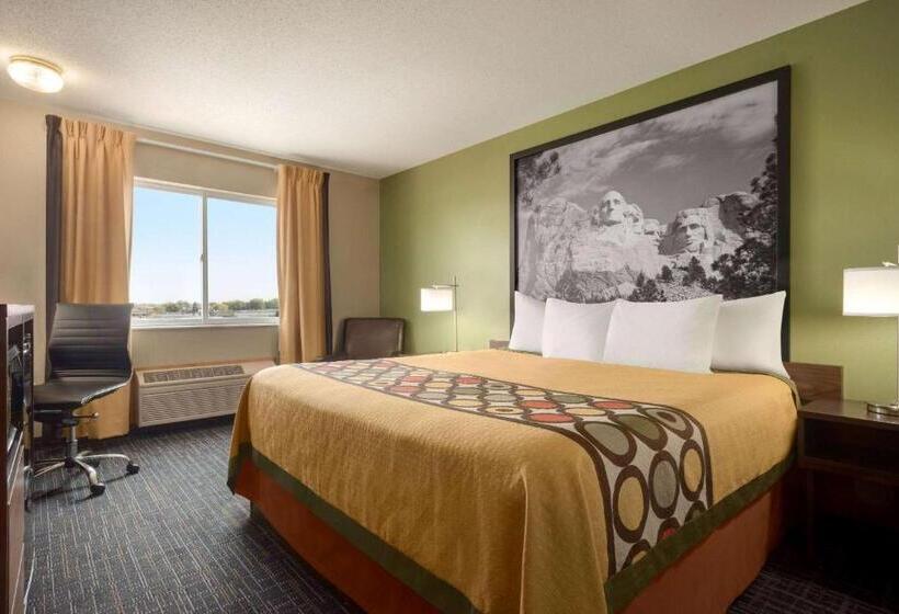 اتاق استاندارد با تخت بزرگ, Super 8 By Wyndham Sioux Falls