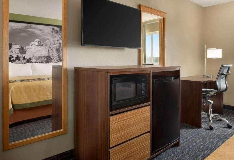 اتاق استاندارد با تخت بزرگ, Super 8 By Wyndham Sioux Falls