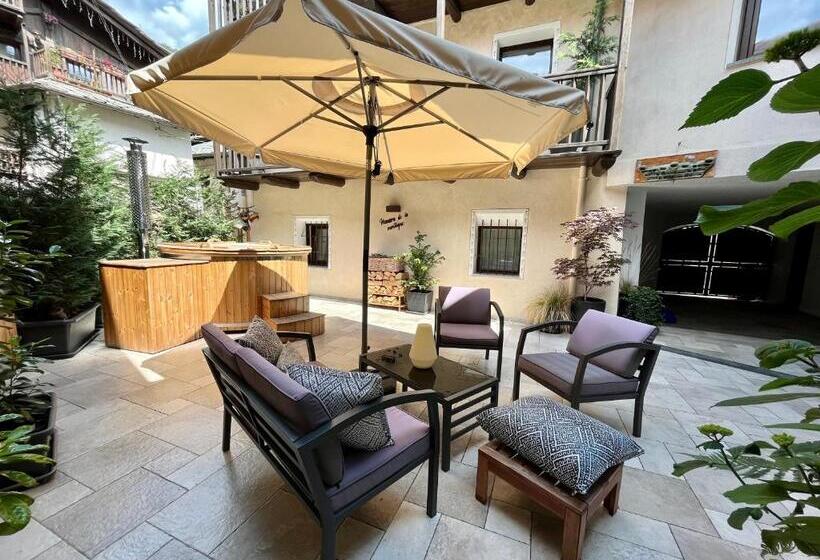 اتاق استاندارد با بالکن, Maison De La Montagne   Chambres & Relax