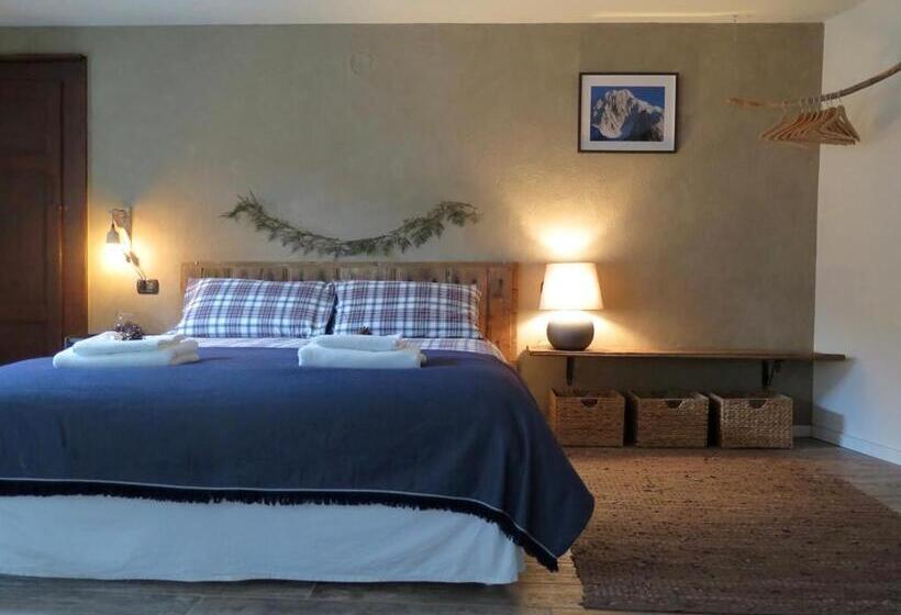 اتاق استاندارد با بالکن, Maison De La Montagne   Chambres & Relax