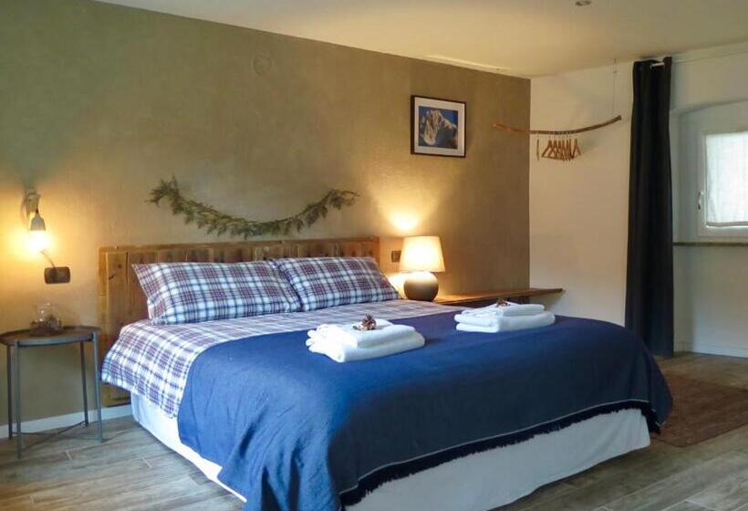 اتاق استاندارد با بالکن, Maison De La Montagne   Chambres & Relax