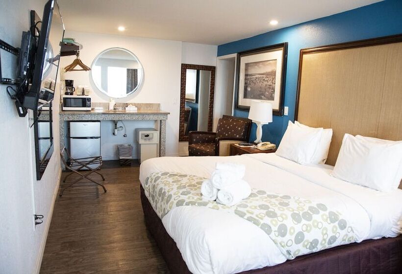 اتاق استاندارد با تخت دوبل و چشم‌انداز دریا, Daytona Dream Inn By Amerivu