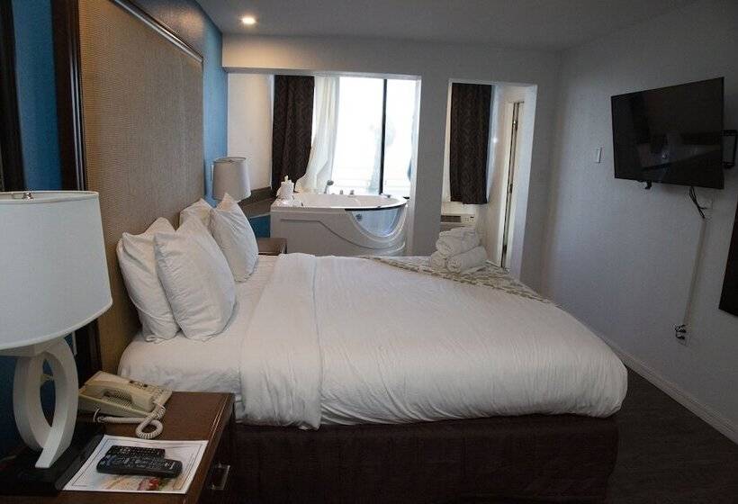 اتاق استاندارد با تخت دوبل و چشم‌انداز دریا, Daytona Dream Inn By Amerivu