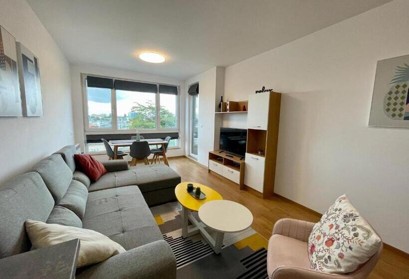 آپارتمان 1 خوابه با چشم‌انداز باغ, Gardenia Apartments