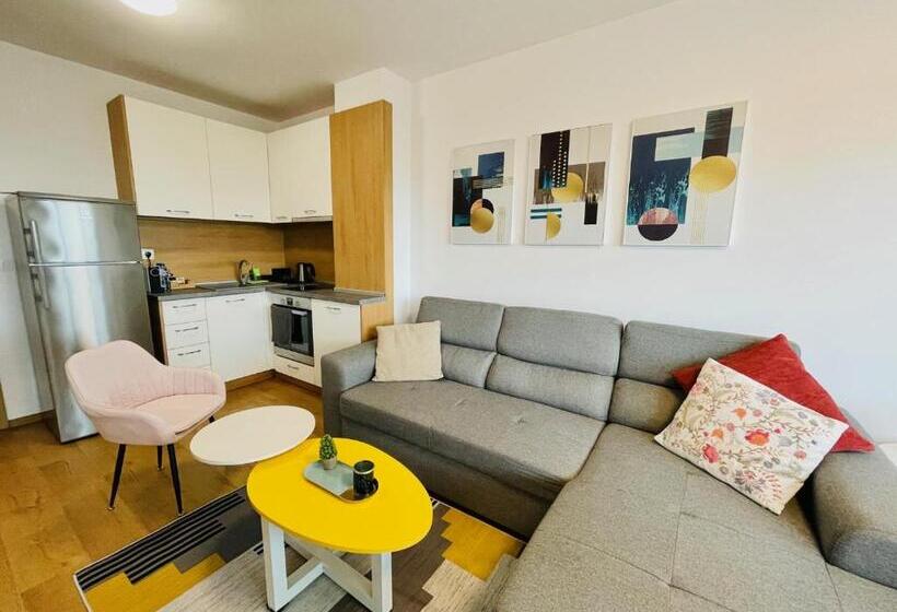 آپارتمان 1 خوابه با چشم‌انداز باغ, Gardenia Apartments