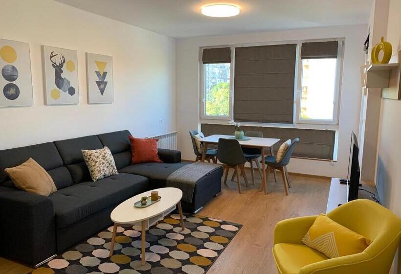 آپارتمان 1 خوابه با چشم‌انداز باغ, Gardenia Apartments