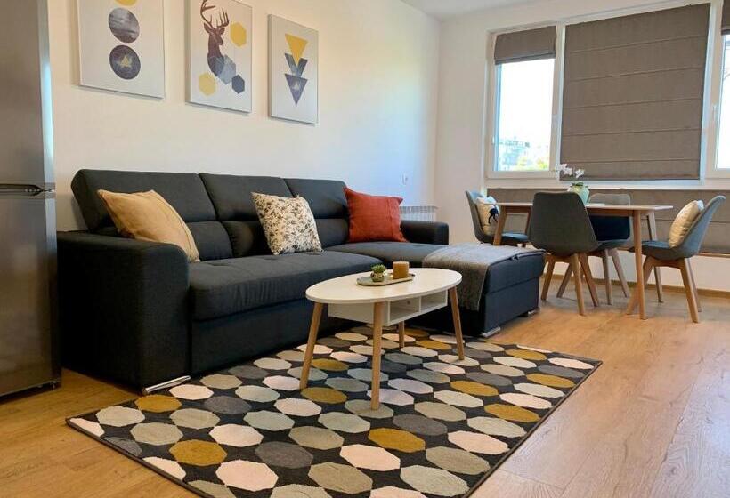 آپارتمان 1 خوابه با چشم‌انداز باغ, Gardenia Apartments