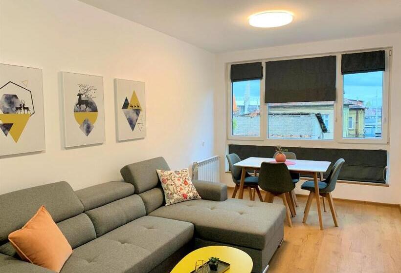 آپارتمان 1 خوابه با چشم‌انداز باغ, Gardenia Apartments