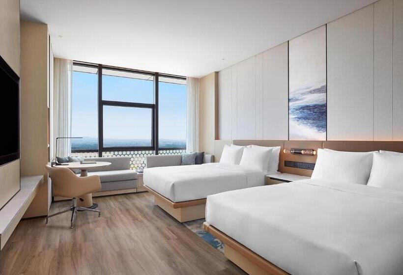 اتاق لوکس با چشم‌انداز شهر, Courtyard By Marriott Qinhuangdao West