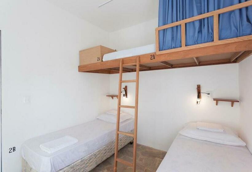 اتاق استاندارد سه نفره, Brecha Hostel & Rooftop   Maragogi