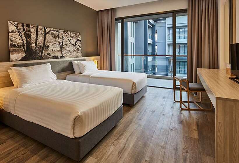 اتاق استاندارد با چشم‌انداز باغ, Serenity Hotel And Spa Kabinburi