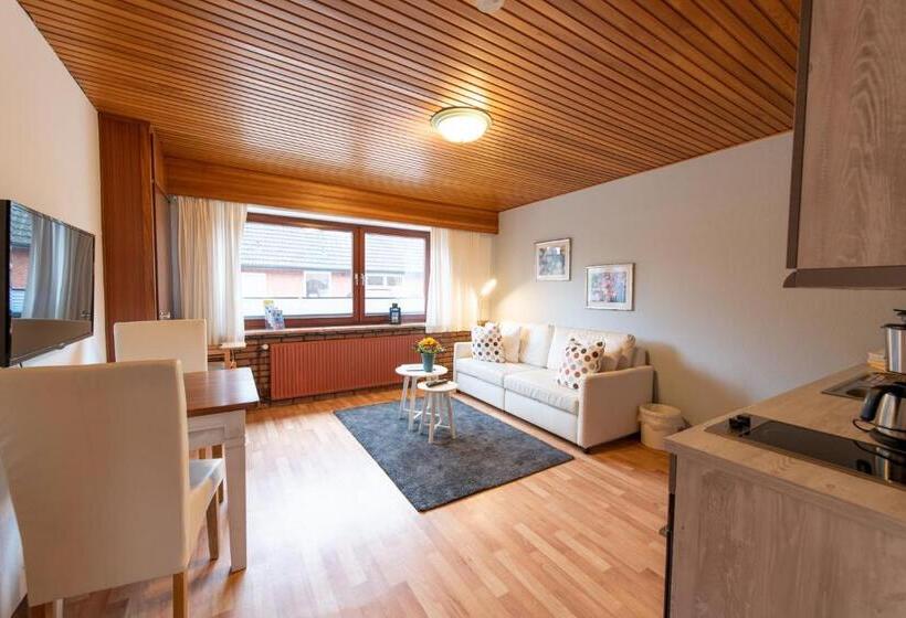 テラス付き１ベッドルームアパートメント, Landhaus Jägerhof