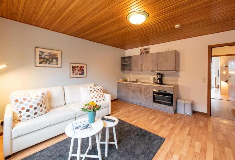 テラス付き１ベッドルームアパートメント, Landhaus Jägerhof
