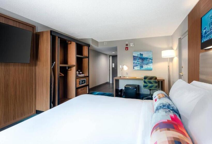 اتاق استاندارد با تخت بزرگ, Aloft Columbia Harbison