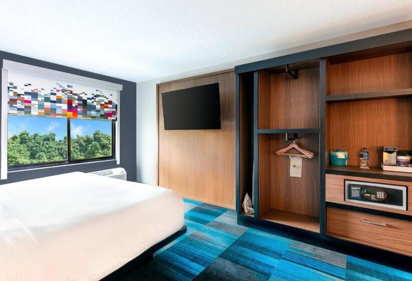 اتاق استاندارد با تخت بزرگ, Aloft Columbia Harbison