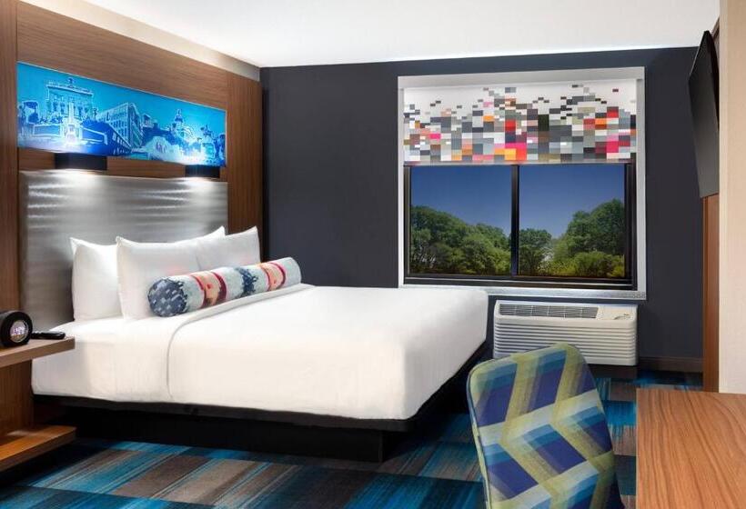 اتاق استاندارد با تخت بزرگ, Aloft Columbia Harbison
