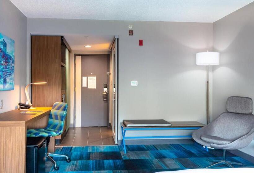 اتاق استاندارد با تخت بزرگ, Aloft Columbia Harbison