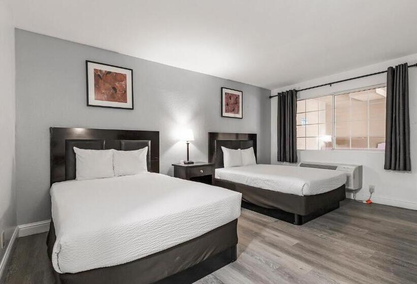 اتاق استاندارد با 2 تخت دوبل, Heritage Inn Express Chico
