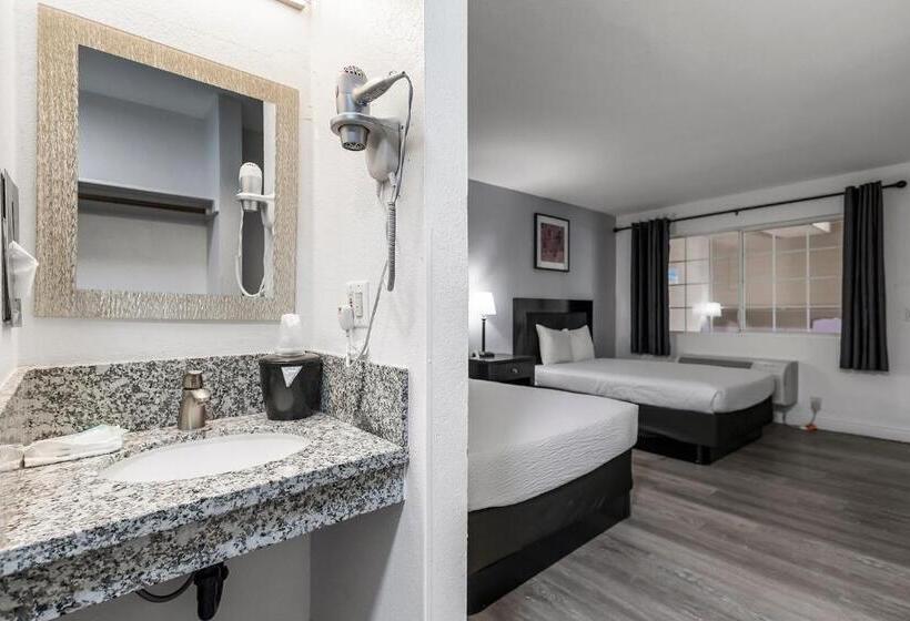 اتاق استاندارد با 2 تخت دوبل, Heritage Inn Express Chico