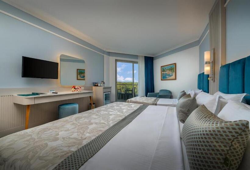اتاق استاندارد با چشم‌انداز باغ, Pine Beach Belek