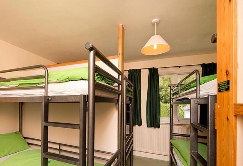 Bed in Shared Room with Shared Bathroom, Yha Eskdale