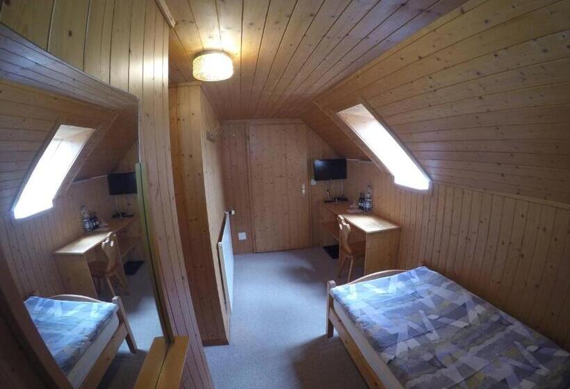غرفة قياسية فردية, Garni Traube B&b