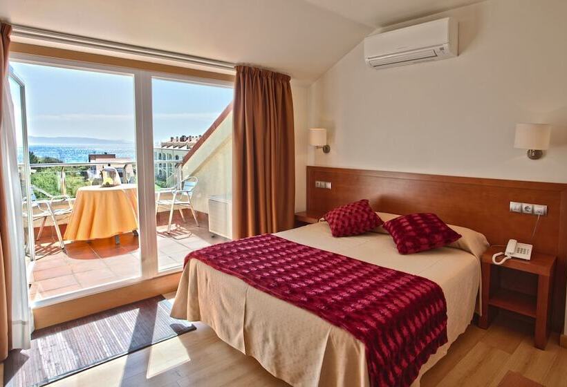 اتاق سوپریور با چشم‌انداز دریا, Spa Playa Langosteira By Adeloló