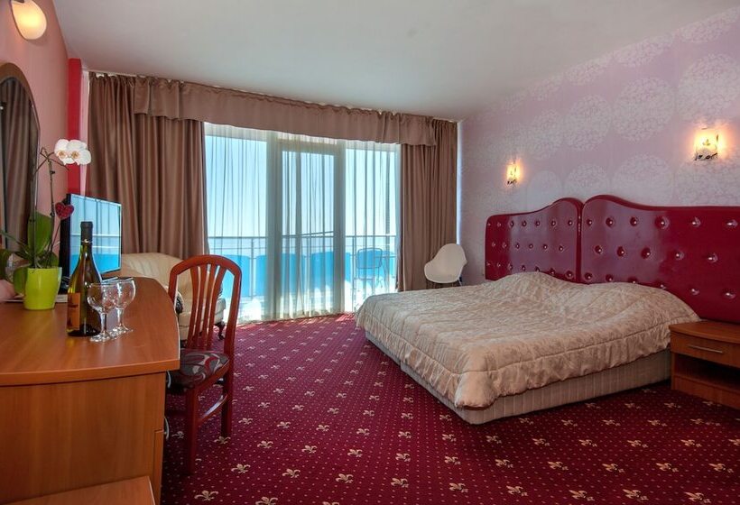اتاق استاندارد با بالکن و چشم‌انداز دریا, Spa Hotel Sirius Beach