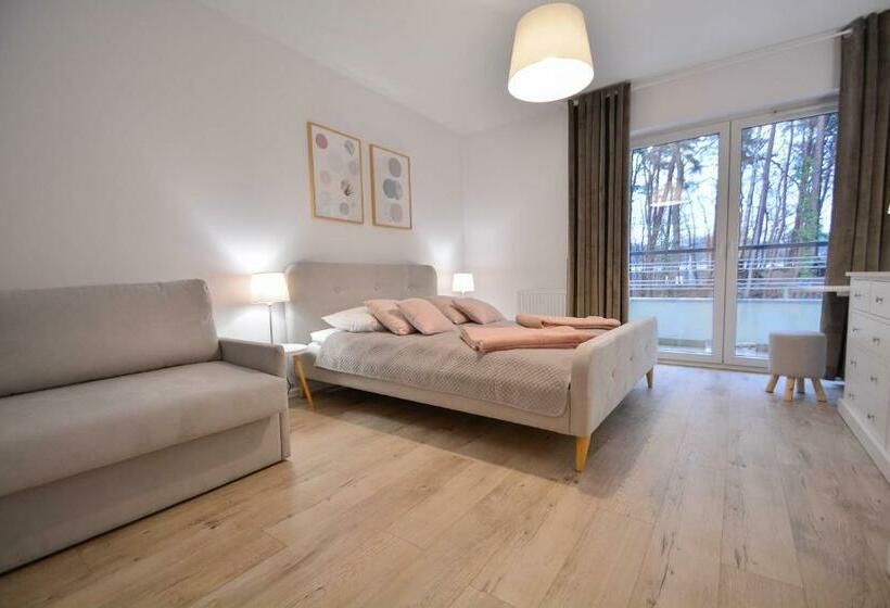 آپارتمان 1 خوابه, Osiedle Cesarskie Apartamenty   Parking   Apartamenty Bryza