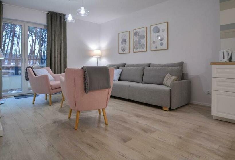 آپارتمان 1 خوابه, Osiedle Cesarskie Apartamenty   Parking   Apartamenty Bryza