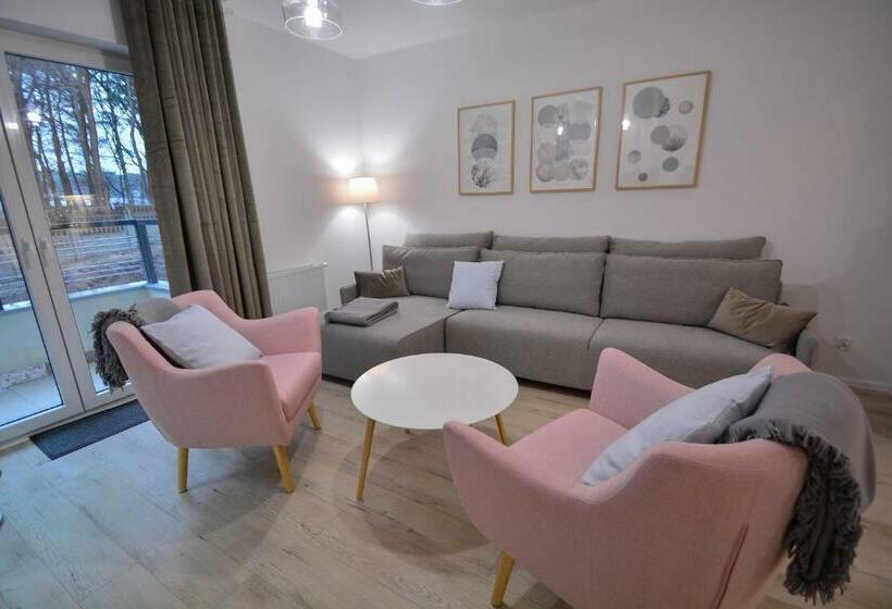 آپارتمان 1 خوابه, Osiedle Cesarskie Apartamenty   Parking   Apartamenty Bryza