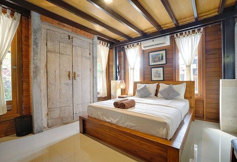 اتاق لوکس با چشم‌انداز باغ, Katang   Katang Guest House