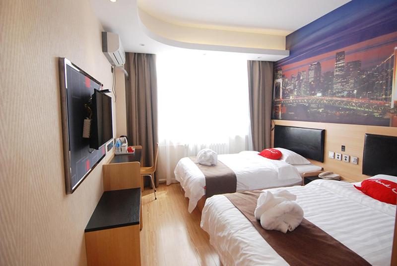اتاق خانوادگی, Thank Inn Chain Hotel Hebei Zhangjiakou Xuanhua District People Park