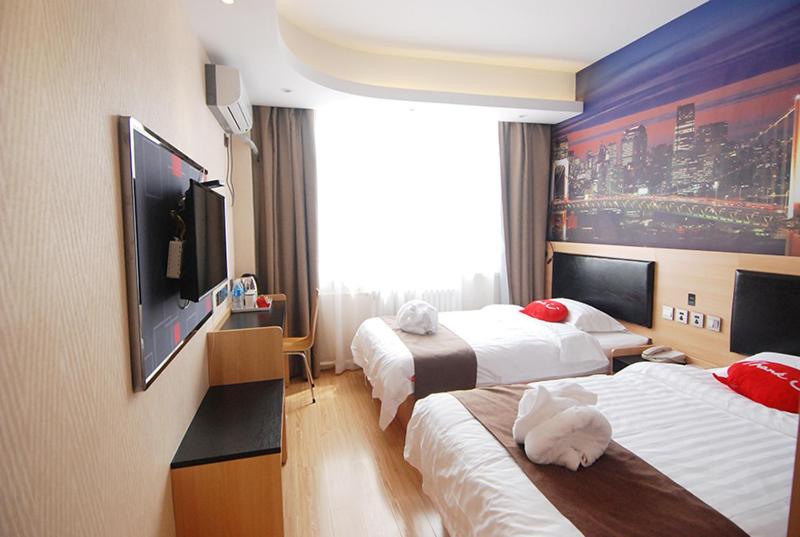 اتاق سوپریور, Thank Inn Chain Hotel Hebei Zhangjiakou Xuanhua District People Park