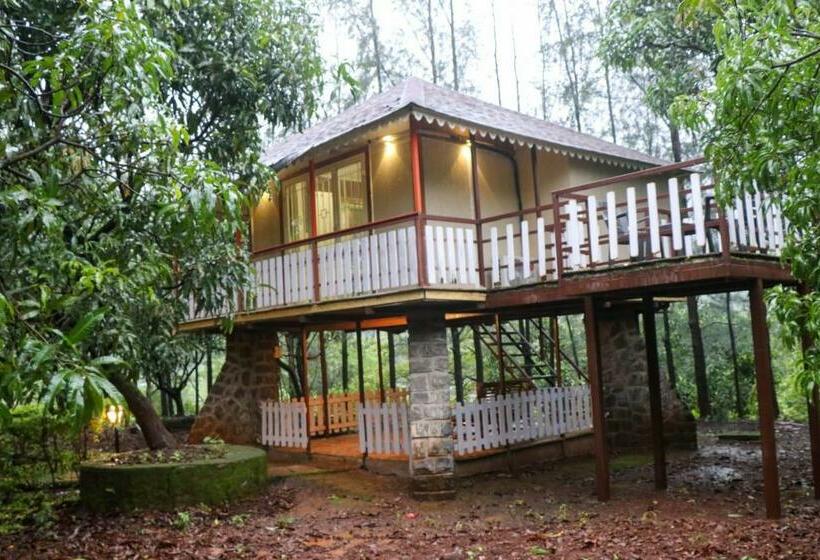 اتاق استاندارد یک تخته با بالکن, Megh Malhar Agro Tourism
