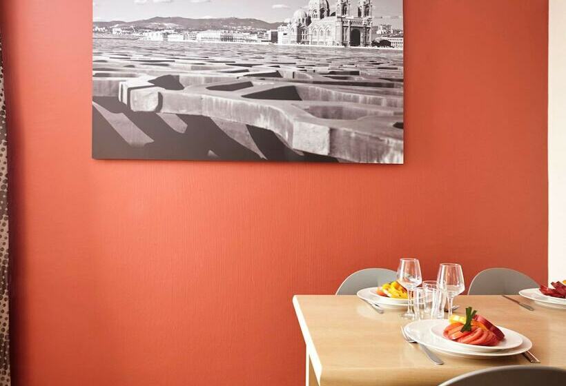 استودیوی استاندارد با تخت دوبل, Comfort Aparthotel Marseille Prado