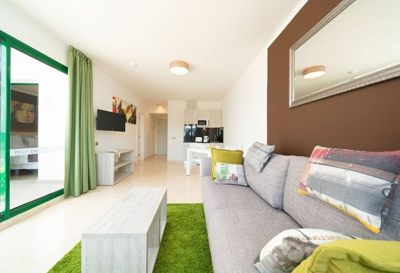 Appartement met 1 Slaapkamer en Uitzicht op Zee, Apartamentos Galeon Playa